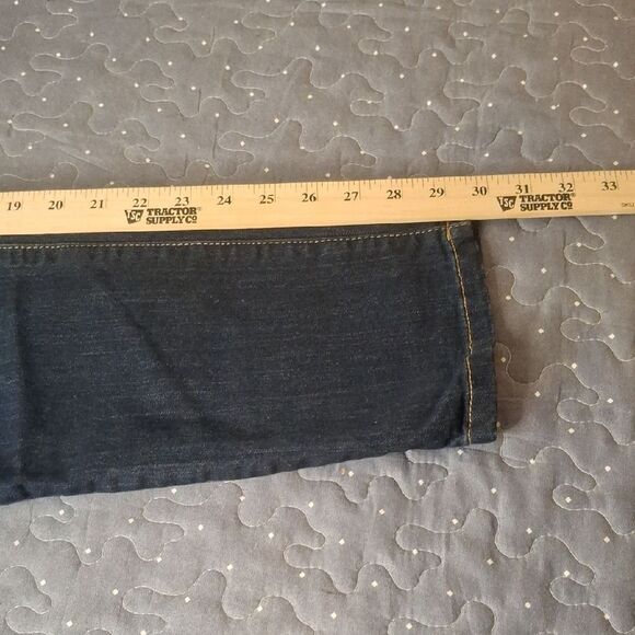 New Directions Dark Blue Straight Leg Jeans size 14 - Picture 7 of 7